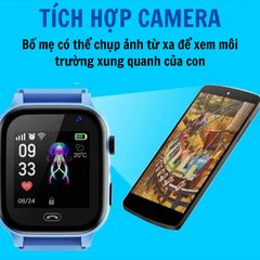 Đồng Hồ Thông Minh Trẻ Em Q15 - Định Vị LBS, Nghe Gọi 2 Chiều, Nhắn Tin, Chống Nước IPX4, SOS Khẩn Cấp - Dành Cho Bé Từ 4 Tuổi