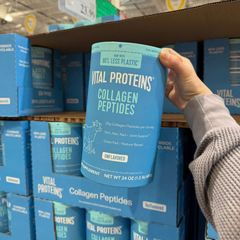 Vital Proteins Collagen Peptides - Bột Bổ Sung Collagen Hỗ Trợ Sức Khỏe Da, Tóc, Móng và Khớp, Không Mùi Vị, Dễ Dàng Kết Hợp