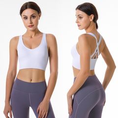 Áo Bra Chéo Lưng Cao Cấp Dệt Kim Cho Nữ - Thể Thao Yoga, Đệm Mút Thoải Mái, Kiểu Dáng Tinh Tế, Nhiều Màu Sắc, Size M/L