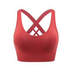 Áo Bra Chéo Lưng Cao Cấp Dệt Kim Cho Nữ - Thể Thao Yoga, Đệm Mút Thoải Mái, Kiểu Dáng Tinh Tế, Nhiều Màu Sắc, Size M/L