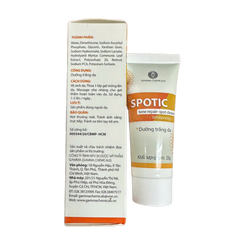 Kem Dưỡng Da Spotic 25g - Giúp Mờ Thâm Mụn, Tái Tạo Da, Dưỡng Trắng và Ngăn Ngừa Lão Hóa, Sản Phẩm Việt Nam