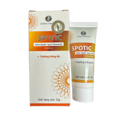 Kem Dưỡng Da Spotic 25g - Giúp Mờ Thâm Mụn, Tái Tạo Da, Dưỡng Trắng và Ngăn Ngừa Lão Hóa, Sản Phẩm Việt Nam
