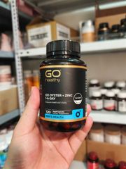 Tinh Chất Hàu Go Healthy 120 Viên - Hỗ Trợ Sinh Lực, Tăng Cường Sức Khỏe Từ Úc, Chất Lượng Cao, Sản Phẩm Đáng Tin Cậy