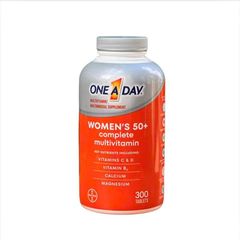 Vitamin Tổng Hợp One A Day Women’s 50+ 300 Viên - Tăng Cường Sức Khỏe Phụ Nữ Trên 50 Tuổi, Hỗ Trợ Tim Mạch, Xương Khớp