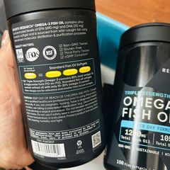 Dầu cá hàm lượng cao SR Triple Strength Omega-3 Fish Oil 150 viên