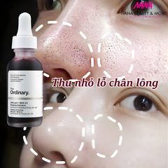 Tinh Chất Tẩy Da Chết Hóa Học The Ordinary AHA 30% + BHA 2% - Giải Pháp Lột Tẩy Da Tại Nhà, 30ml Chăm Sóc Da Mịn Màng, Nguyên Chất 100%