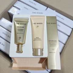 Set Kem Chống Nắng The Whoo Anti Wrinkle - Bảo Vệ Da, Ngăn Ngừa Lão Hóa, Chiết Xuất Tự Nhiên, Phù Hợp Với Da Nhạy Cảm