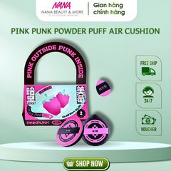 Set 3 Mút PinkPunk Size XL Tán Nền và Che Khuyết Điểm Chất Liệu Cao Cấp Có Hộp Đựng - Bộ Dụng Cụ Trang Điểm Hàng Đầu