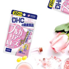Viên uống thơm cơ thể, đẹp da DHC Bulgarian Rose Nhật Bản 40 viên