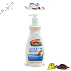 Sữa Dưỡng Thể Palmer’s Cocoa Butter 400ml - Dưỡng ẩm, làm mềm da với Vitamin E, phù hợp với khí hậu nóng ẩm Việt Nam