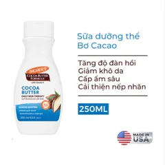 Sữa Dưỡng Thể Palmer’s Cocoa Butter 400ml - Dưỡng ẩm, làm mềm da với Vitamin E, phù hợp với khí hậu nóng ẩm Việt Nam