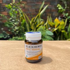 Viên Uống Blackmores Bio C 1000mg - Tăng Cường Sức Khỏe & Hỗ Trợ Miễn Dịch, 31 Viên Nhập Khẩu Chính Ngạch từ Úc