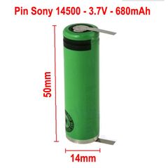 Pin Sạc Sony 14500 3.6V 680mAh - Được Sử Dụng Cho Bàn Chải Đánh Răng, Tông Đơ, Máy Cạo Râu - Pin Lithium Chất Lượng Cao