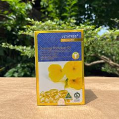 Tinh Dầu Hoa Anh Thảo Vitatree Evening Primrose Oil - 100 Viên Hỗ Trợ Cân Bằng Nội Tiết và Sức Khỏe Da Cho Phụ Nữ