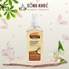 Dầu Dưỡng Thể Palmer's Coconut Oil Formula 150ml - Dầu Dừa Cung Cấp Độ Ẩm Tối Ưu Cho Da, Không Chứa Paraben và Phthalate