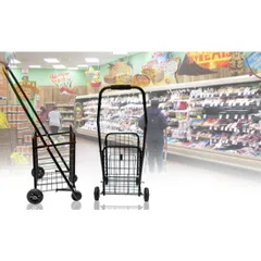 Xe Kéo Đi Chợ Handomart TI75 - Giỏ Chứa Đồ Rộng Rãi, Dễ Dàng Di Chuyển, Tiện Ích Cho Các Bà Nội Trợ