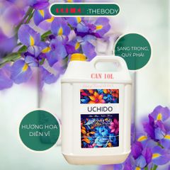 Sữa Tắm UCHIDO Hương Nước Hoa Quyến Rũ 1000ml - Dưỡng Ẩm, Làm Sạch, Lưu Hương Suốt Ngày, Hương Hoa Cỏ Sang Trọng