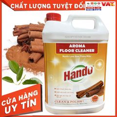 Nước lau sàn Diệt khuẩn HANDO 5L - Nhiều hương thơm tự nhiên, làm sạch nhanh, an toàn cho mọi bề mặt nhà ở