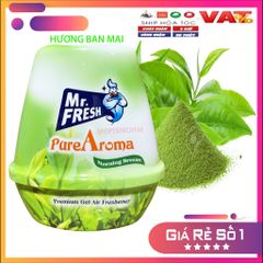 Sáp thơm phòng khử mùi Mr.Fresh 220g Hương Ban Mai Xanh - Khử mùi tự nhiên, kéo dài hương thơm đến 30 ngày, an toàn cho sức khỏe.