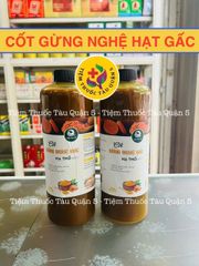 Cốt Rượu Nghệ Gừng Hạt Gấc Hạ Thổ - Dưỡng Da Mẹ Bầu và Sau Sinh, Giúp Làm Sáng và Mờ Thâm Sạm