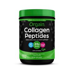 Bột Collagen Thủy Phân Orgain 20g - Giải Pháp Làm Đẹp Da, Tóc, Móng Tự Nhiên, Dinh Dưỡng Cao Cấp, Không Chứa Gluten