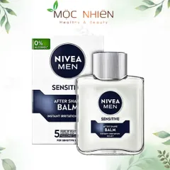 Dưỡng da sau cạo râu Nivea Men Sensitive After Shave Balm 100ml 374429