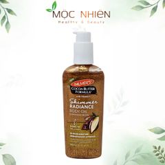 Dầu Dưỡng Thể Palmer's Cocoa Butter Shimmer Radiance 150ml - Hiệu Ứng Ánh Nhũ Giúp Da Rạng Rỡ, Dưỡng Ẩm Sâu, Phù Hợp Mọi Tông Da