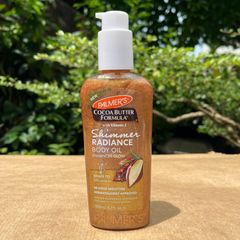 Dầu Dưỡng Thể Nhũ Palmer's Cocoa Butter Shimmer Radiance 150ml - Dưỡng ẩm, Tăng Sáng Da, Dành Cho Tất Cả Tông Da