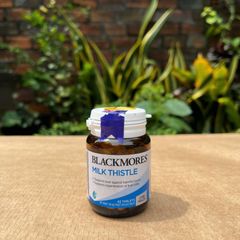 Viên uống bổ gan Blackmores Milk Thistle 42 viền - Hỗ trợ chức năng gan và phục hồi sức khỏe tế bào gan tự nhiên