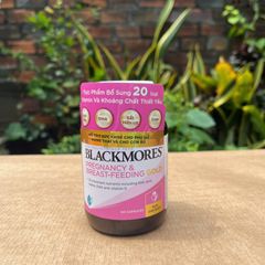 Viên Uống Vitamin Blackmores Pregnancy & Breast-Feeding Gold - Hỗ Trợ Thai Kỳ Khỏe Mạnh & Phát Triển Não Cho Bà Bầu (60 Viên)