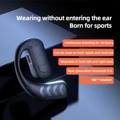 Tai Nghe Bluetooth V5.4 T30 Giảm Tiếng Ồn Không Dây - Âm Thanh Stereo Thể Thao, Pin Trâu Dành Cho Lái Xe Shipper