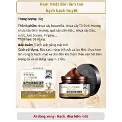 Kem Tan Hạch Bạch Huyết Nhật Bản - Giảm Bướu Cổ, Hỗ Trợ Teo Hạch, Cải Thiện Lưu Thông Mạch Máu, Sản Phẩm Chăm Sóc Sức Khỏe 30g