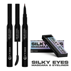 Bút Kẻ Mắt & Mascara C'Choi Chống Thấm Nước - Sản Phẩm Trang Điểm 2 Trong 1, Lâu Trôi, Dễ Sử Dụng, Mắt Rạng Rỡ