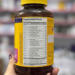 Nature Made Prenatal Vitamin Folic Acid + DHA 150/110 viên - Vitamin tổng hợp cho bà bầu hỗ trợ phát triển thai nhi khỏe mạnh