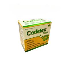 Viên uống CODETEX FORTE - Hỗ trợ giảm ho, đờm và đau họng, hộp 100 viên từ ROXTECH, thực phẩm chức năng an toàn cho sức khỏe