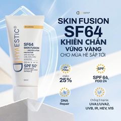Kem chống nắng Hyaestic Skin Fusion SF64 Sun And Pollution Protector SPF50+ (50ml)