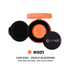 Phấn Nước Má Hồng - Mỹ Phẩm Xanh C'Choi - Slim Cushion Blush 8g ửng hồng tự nhiên, chống nắng SPF 20