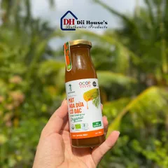 Mật Hoa Dừa Cô Đặc Hữu Cơ Sokfarm 250g - Dinh Dưỡng Tự Nhiên, Thay Thế Đường Hữu Ích Cho Người Tiểu Đường và Ăn Kiêng