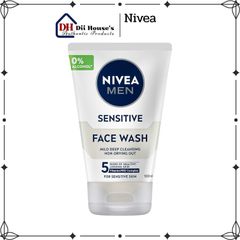 Sữa rửa mặt cho nam có làn da nhạy cảm Nivea Men Sensitive Face Wash 100ml.