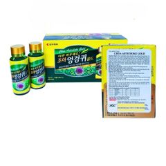 Nước Choa Artichoke Gold AGK 100ml - Giải Rượu, Mát Gan, Thanh Lọc Cơ Thể, Hỗ Trợ Phục Hồi Sức Khỏe Tự Nhiên