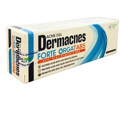 Gel Chấm Mụn Dermacnes Forte Orgatabs 15gr - Giảm Mẩn Đỏ, Dưỡng Ẩm và Làm Dịu Nốt Mụn Hiệu Quả