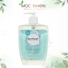 Dung Dịch Vệ Sinh Phụ Nữ Nhạy Cảm Femfresh 600ml - Không Chất Tạo Màu, Hương Liệu, Dưỡng Ẩm Vùng Kín An Toàn, Dịu Nhẹ