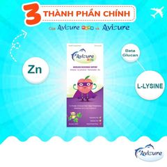 Siro Avisure Muno 100ml - Kháng sinh tự nhiên cho bé, Tăng cường sức đề kháng và hỗ trợ miễn dịch hiệu quả
