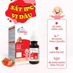 Combo Avisure D3MK7 và Safoli - Bổ sung Vitamin D3 & Sắt Hữu Cơ Cho Bé Tăng Cân, Tăng Chiều Cao 20ml