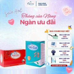 Sắt Hữu Cơ Avisure Safoli và Canxi Hical - Bổ Sung Sắt và Canxi Cho Phụ Nữ Mang Thai và Cho Con Bú, Hỗ Trợ Khỏe Mạnh mẹ và bé
