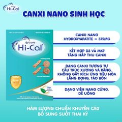 Canxi Hical Avisure cho bà bầu - Bổ sung Canxi và Vitamin D3 hỗ trợ phát triển xương chắc khỏe cho mẹ và bé