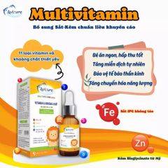 Vitamin Tổng Hợp Cho Bé Avisure Multi - Bổ Sung 11 Vitamin và Khoáng Chất Thiết Yếu 20ml Dạng Nhỏ Giọt Cho Trẻ Sơ Sinh