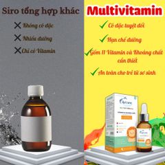 Vitamin Tổng Hợp Cho Bé Avisure Multi - Bổ Sung 11 Vitamin và Khoáng Chất Thiết Yếu 20ml Dạng Nhỏ Giọt Cho Trẻ Sơ Sinh