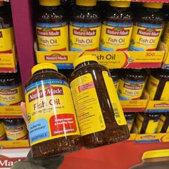 Dầu Cá Omega 3 Nature Made 1200mg - Hộp 300 Viên Giúp Sáng Mắt, Hỗ Trợ Tim Mạch và Tăng Cường Trí Não, Xuất Xứ Mỹ