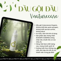 Dầu Gội V-Naturecare Chăm Sóc Tóc - Sạch Gàu, Mượt Tóc, Thành Phần Thiên Nhiên - Giải Pháp Tự Nhiên Cho Tóc Khỏe Mạnh